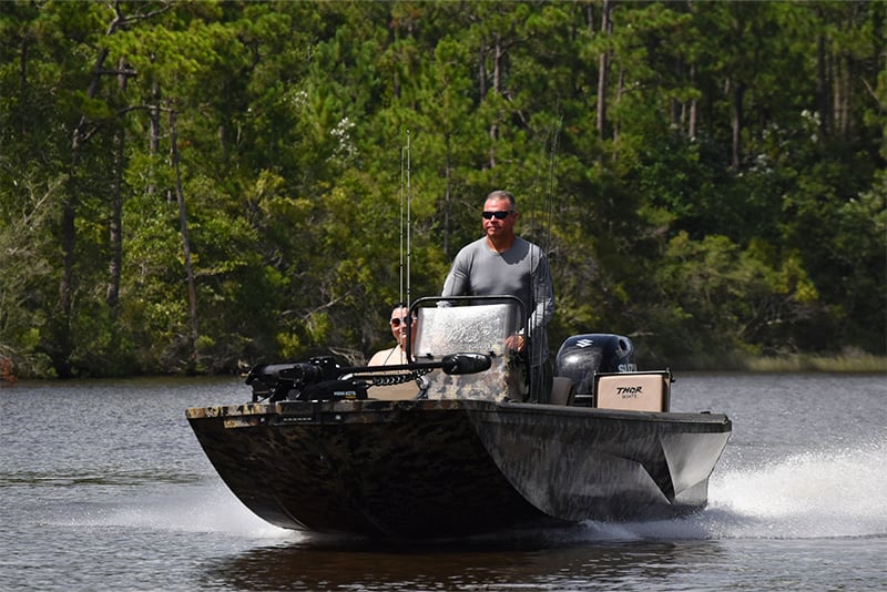 Lake hammer center console