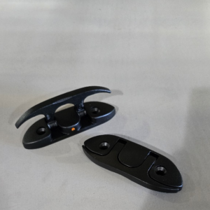 Stainless Steel Folding Cleat Black Oxide (1 Cleat)
